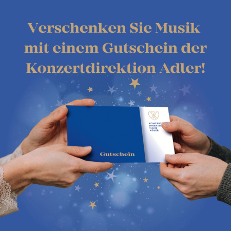 Gutschein der Konzertdirektion Hans Adler