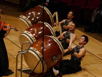 Taiko-Ensemble „Eitetsu Fu-un no Kai“ © Eitetsu Fu-un no Kai